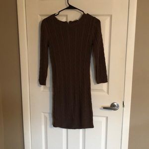 Sweater dress